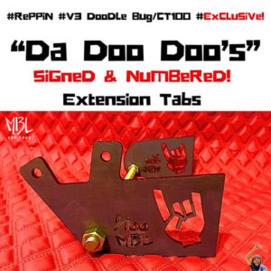 Limited Edition "V3 ExCLuSiVeS!" (1oF1) Doodlebug/CT100/Maverick 98 Extension Tabs (#1-100)