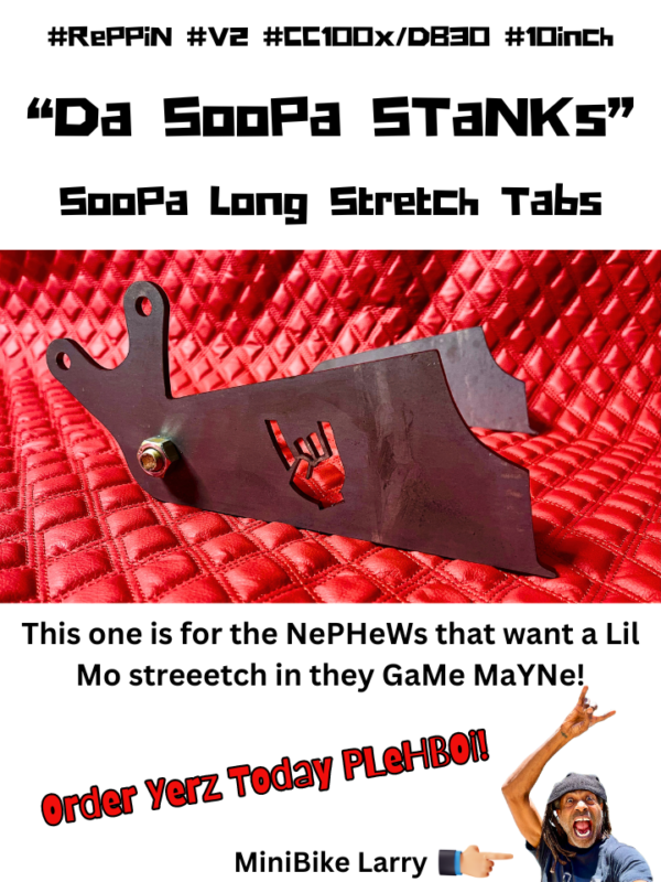 "V2" #SooPa STaNKuHs!" CC100x / DB30 Extension Tabs