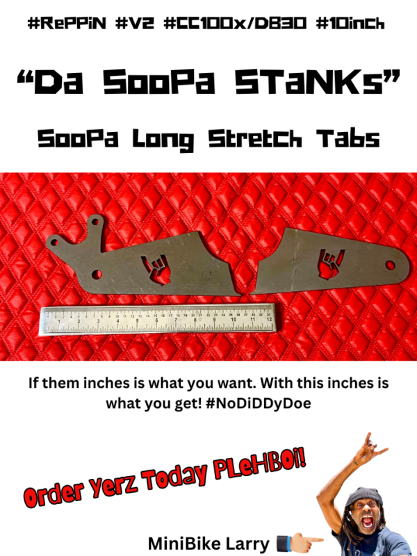 "V2" #SooPa STaNKuHs!" CC100x / DB30 Extension Tabs - Image 3