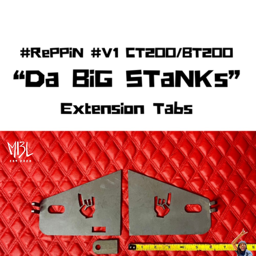 V1 CT200/BT200 Extension Tabs – Love Life And MiniBikes
