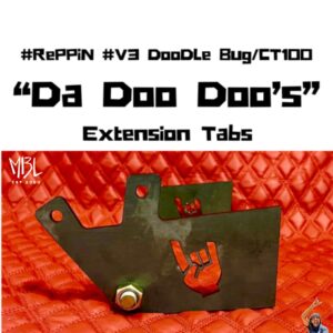 "V3" "Da Doo Doo's" Doodle Bug, CT100, CT200, Maverick 98 Extension Tabs