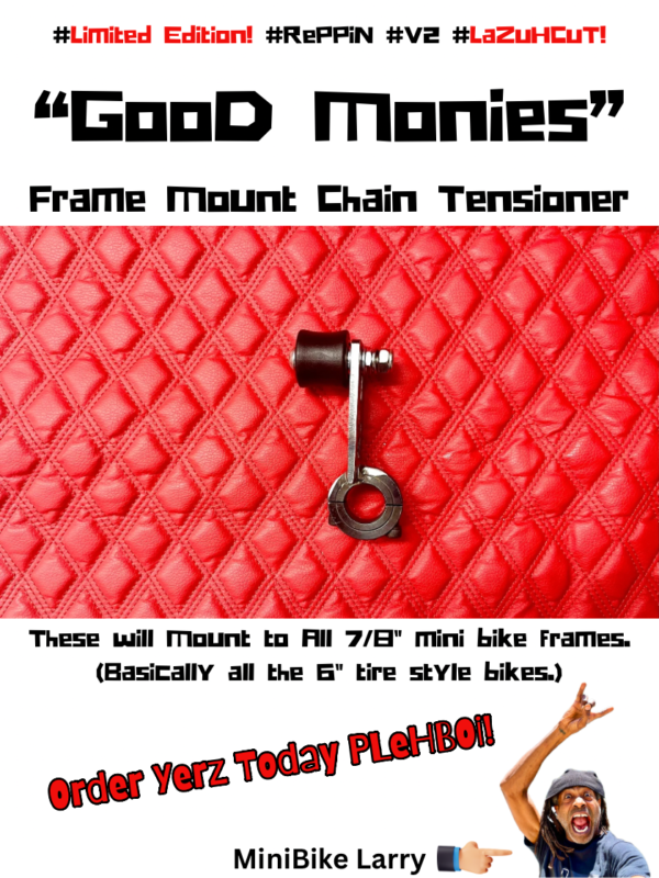 #V2 "Da Good Monies"  Frame Mount Chain Tensioner - Image 2