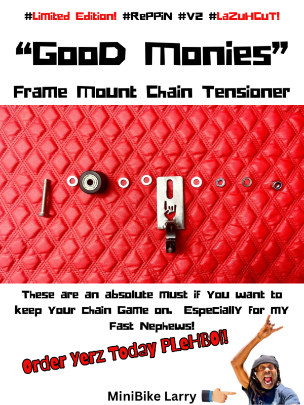 #V2 "Da Good Monies"  Frame Mount Chain Tensioner - Image 3