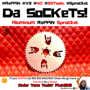 #RePPiN! #V3 #40 Chain 55 Tooth Aluminum Sprocket