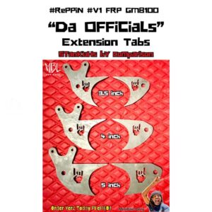 "V1" FRP GMB100 Extension Tabs