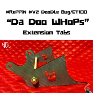 "V2" Doodle Bug, CT100, CT200, Maverick 98, Azusa Extension Tabs